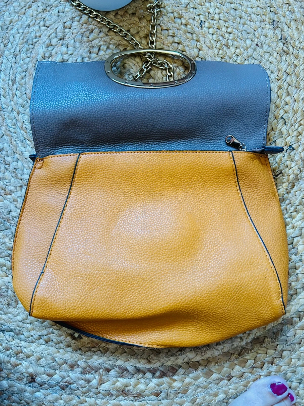 💛🌿Gele okergele bohemien chique schoudertas Crossbody-tas gouden oker🌿💛 – photo 16